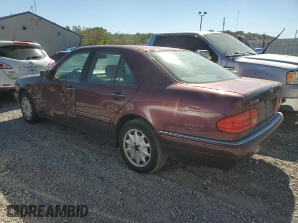 1998 Mercedes-Benz E-Class with VIN WDBJF65F1WA437851, listed as a Copart auction lot 74828054 with 189,748 mi miles and Salvage Title. Bid and sale history available at carsss.com. Image 2.
