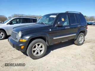 2007 Jeep Liberty Limited with VIN 1J8GL58K27W704628, listed as a Copart auction lot 48248155 with 0 mi miles and Clean Title. Bid and sale history available at carsss.com. Image 1.