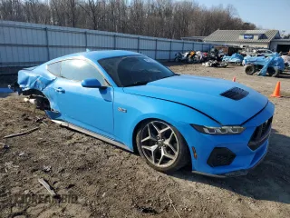 2024 Ford Mustang GT with VIN 1FA6P8CF6R5403295, listed as a Copart auction lot 46750145 with 12,161 mi miles and Salvage title. Bid and sale history available at DreamBid. Image 4.