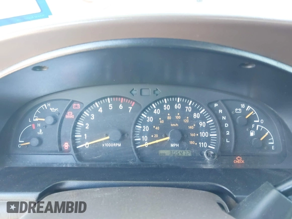 2000 Toyota Tundra SR5 with VIN 5TBRT3413YS019873, listed as a IAAI auction lot 41412497 with 305,472 mi miles and . Bid and sale history available at DreamBid. Image 7.