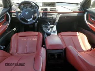 2012 BMW 3 Series 328i with VIN WBA3A5G51CNP18105, listed as a Copart auction lot 57418035 with 120,575 mi miles and Salvage title. Bid and sale history available at DreamBid. Image 8.