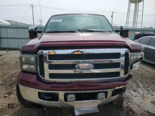 2004 Ford F-250 XL with VIN 1FTNW21P04EC40461, listed as a Copart auction lot 51455135 with 218,925 mi miles and Salvage title. Bid and sale history available at DreamBid. Image 5.