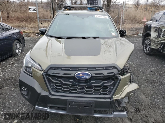 2024 Subaru Forester Wilderness with VIN JF2SKAJCXRH425338, listed as a Copart auction lot 49485195 with 26,530 mi miles and Salvage Title. Bid and sale history available at carsss.com. Image 5.