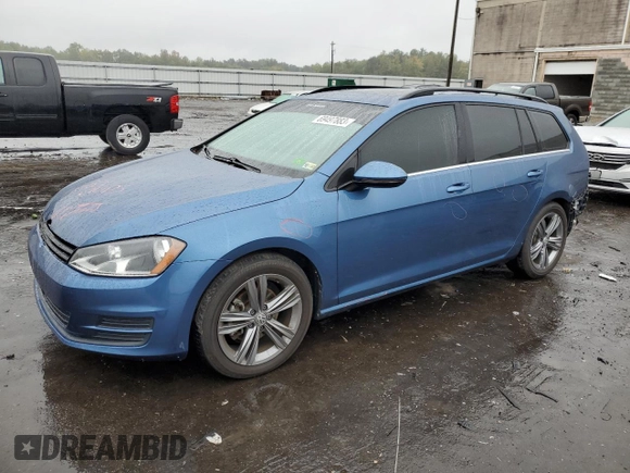 2016 Volkswagen Golf SportWagen TSI S with VIN 3VWC17AU0GM521440, listed as a Copart auction lot 69497883 with 80,142 mi miles. Bid and sale history available at carsss.com. Image 1.