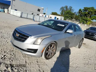 2015 Cadillac ATS Luxury RWD z VIN 1G6AB5RA6F0127029, wystawiony jako Copart lot #43949595 z przebiegiem 131 820 mil mil oraz Szkoda całkowita • Salvage title. Historia ofert i sprzedaży dostępna na DreamBid. Obrazek 1.
