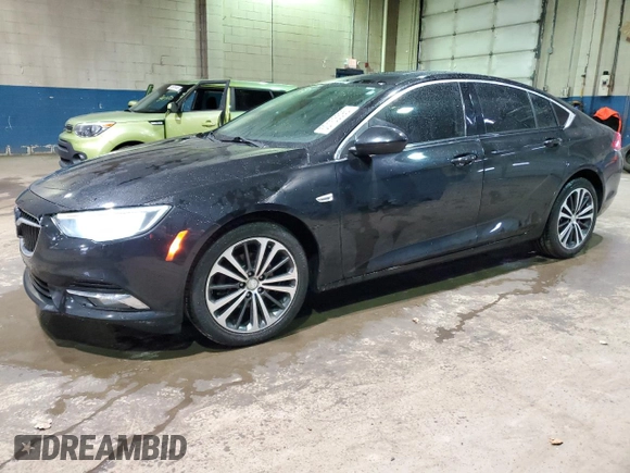 2018 Buick Regal Essence with VIN W04GP6SX8J1047130, listed as a Copart auction lot 50153395 with 97,679 mi miles and Clean title. Bid and sale history available at DreamBid. Image 1.