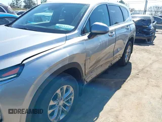 2020 Hyundai Santa Fe Essential with VIN 5NMS2CAD2LH285861, listed as a IAAI auction lot 41663398 with 37,756 mi miles. Bid and sale history available at carsss.com. Image 6.