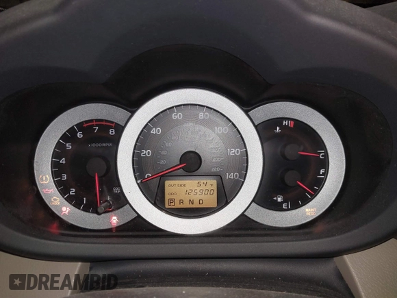 2008 Toyota RAV4 with VIN JTMZD33V286070452, listed as a IAAI auction lot 41793963 with 125,900 mi miles. Bid and sale history available at carsss.com. Image 7.