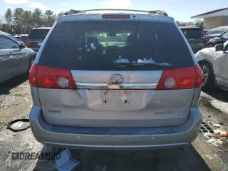 2006 Toyota Sienna XLE with VIN 5TDBA22C86S069355, listed as a Copart auction lot 45838625 with 195,710 mi miles and Non Repairable. Bid and sale history available at carsss.com. Image 6.