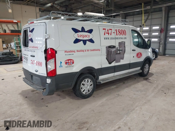 2017 Ford Transit with VIN 1FTYR1ZM3HKB29581, listed as a IAAI auction lot 41639407 with 113,729 mi miles and . Bid and sale history available at DreamBid. Image 4.