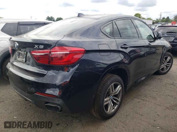 2016 BMW X6 xDrive35i with VIN 5UXKU2C56G0N78516, listed as a Copart auction lot 56144323 with 152,622 mi miles. Bid and sale history available at carsss.com. Image 3.