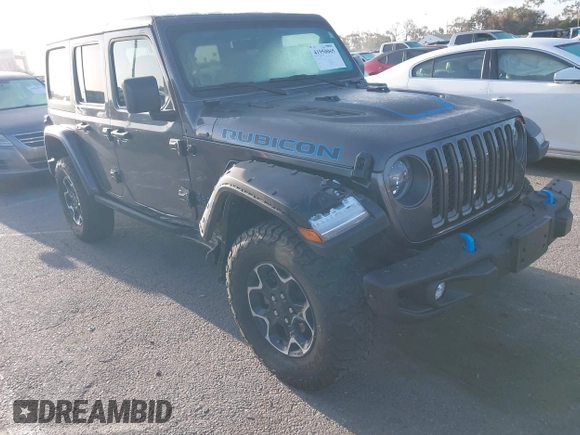 2023 Jeep Wrangler Rubicon with VIN 1C4JJXR67PW662277, listed as a IAAI auction lot 41950065 with 35,714 mi miles and . Bid and sale history available at DreamBid. Image 1.