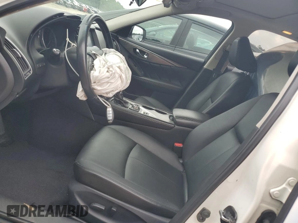 2017 Infiniti Q50 Premium z VIN JN1EV7APXHM738598, wystawiony jako Copart lot #59156075 z przebiegiem 178 498 mil mil oraz Szkoda całkowita • Salvage title. Historia ofert i sprzedaży dostępna na DreamBid. Obrazek 7.