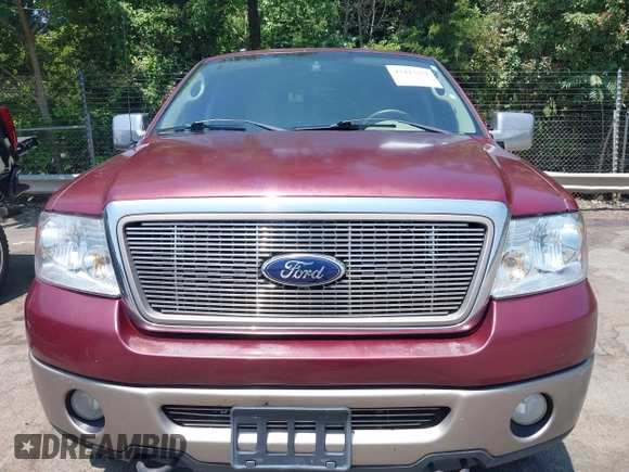 2006 Ford F-150 XLT with VIN 1FTPW14V66FB58907, listed as a IAAI auction lot 42443351 with 248,376 mi miles and . Bid and sale history available at DreamBid. Image 12.