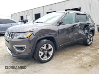 2021 Jeep Compass Limited z VIN 3C4NJDCB6MT602871, wystawiony jako Copart lot #64668185 z przebiegiem 71 822 mil mil oraz Szkoda całkowita • Salvage title. Historia ofert i sprzedaży dostępna na DreamBid. Obrazek 1.