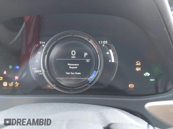 2020 Lexus UX 250h F Sport with VIN JTHR9JBH3L2036827, listed as a IAAI auction lot 42395337 with 50,096 mi miles and . Bid and sale history available at DreamBid. Image 7.