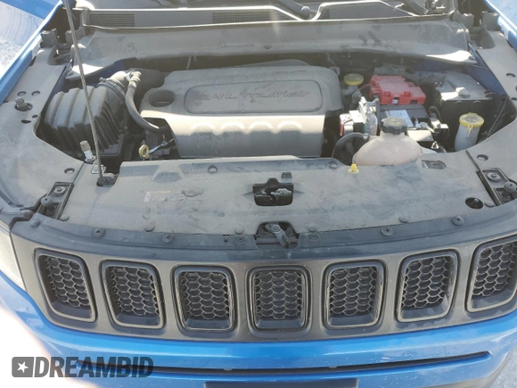 2019 Jeep Compass Altitude with VIN 3C4NJCBB8KT692274, listed as a Copart auction lot 49215135 with 84,503 mi miles and Salvage title. Bid and sale history available at DreamBid. Image 12.