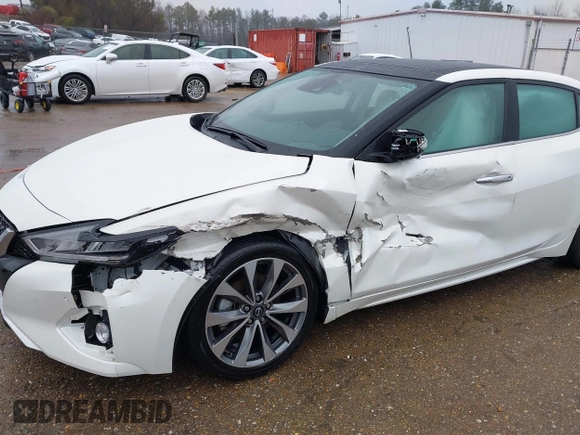 2023 Nissan Maxima Platinum с VIN 1N4AA6FV4PC513922, выставлен на аукционе IAAI как лот 41308547 с пробегом 13 670 миль миль и . История ставок и продаж доступна на DreamBid. Изображение 6.