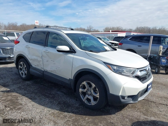 2018 Honda CR-V EX with VIN 2HKRW2H57JH643533, listed as a IAAI auction lot 41655831 with 59,333 mi miles. Bid and sale history available at carsss.com. Image 1.