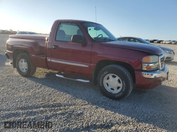 2004 GMC Sierra 1500 SLE with VIN 1GTEK14T64Z158936, listed as a Copart auction lot 52613305 with 100,797 mi miles and Salvage Title. Bid and sale history available at DreamBid. Image 4.