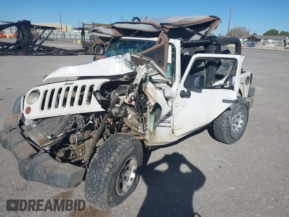 2010 Jeep Wrangler Mountain with VIN 1J4AA2D14AL173286, listed as a IAAI auction lot 41661821 with Not Provided miles and . Bid and sale history available at carsss.com. Image 17.