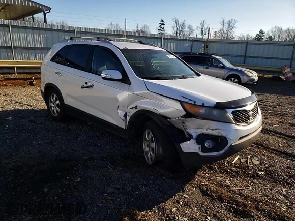 2012 Kia Sorento LX with VIN 5XYKT3A66CG272233, listed as a Copart auction lot 49393445 with 253,328 mi miles and Salvage Title. Bid and sale history available at DreamBid. Image 12.