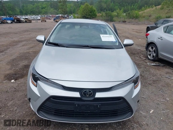 2025 Toyota Corolla LE with VIN 5YFB4MDE0SP259512, listed as a IAAI auction lot 42119195 with 7,078 mi miles. Bid and sale history available at carsss.com. Image 11.