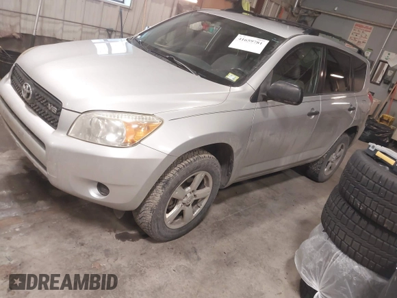 2007 Toyota RAV4 with VIN JTMBK33V375018923, listed as a IAAI auction lot 41659781 with 252,349 mi miles. Bid and sale history available at carsss.com. Image 2.
