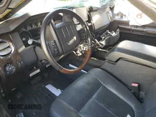 2015 Ford F-250 Lariat with VIN 1FT7W2BT0FEC86878, listed as a Copart auction lot 53724575 with Not provided miles and Salvage title. Bid and sale history available at DreamBid. Image 8.