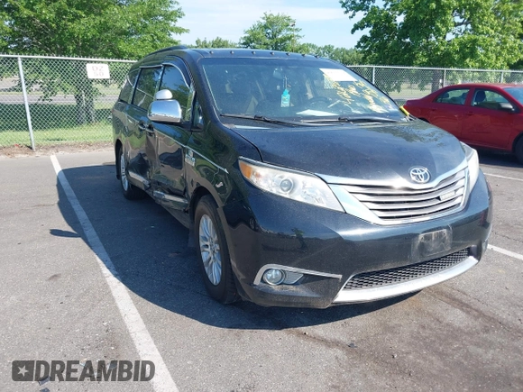 2015 Toyota Sienna XLE with VIN 5TDYK3DC1FS547142, listed as a IAAI auction lot 42675729 with 98,232 mi miles and . Bid and sale history available at DreamBid. Image 1.