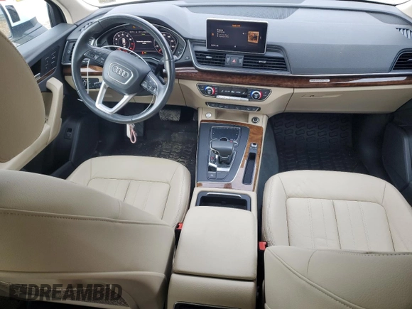 2018 Audi Q5 Premium Plus with VIN WA1BNAFY3J2051831, listed as a Copart auction lot 88933845 with 45,673 mi miles and Salvage Title. Bid and sale history available at carsss.com. Image 8.