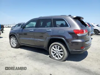 2017 Jeep Grand Cherokee Limited with VIN 1C4RJEBG5HC732162, listed as a Copart auction lot 60524005 with 82,058 mi miles and Salvage title. Bid and sale history available at DreamBid. Image 2.