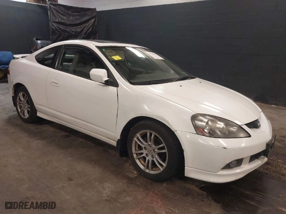 2006 Acura RSX with VIN JH4DC54866S001316, listed as a IAAI auction lot 41702462 with 202928 miles. Bid and sale history available at carsss.com. Image 1.