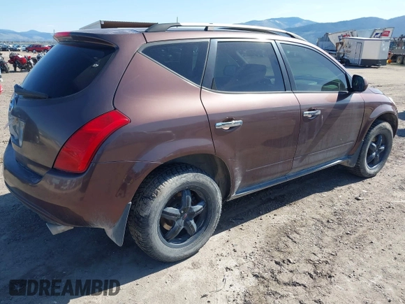 2003 Nissan Murano SL with VIN JN8AZ08W03W218075, listed as a IAAI auction lot 42158632 with 127,762 mi miles and . Bid and sale history available at DreamBid. Image 4.