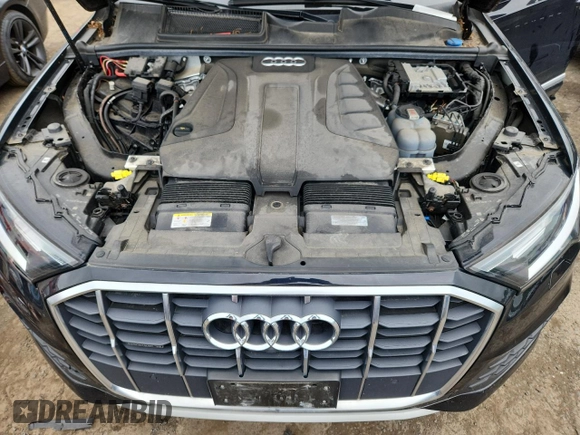 2021 Audi Q7 Premium with VIN WA1AJAF72MD015202, listed as a Copart auction lot 63579785 with 26,564 mi miles and Salvage title. Bid and sale history available at DreamBid. Image 12.