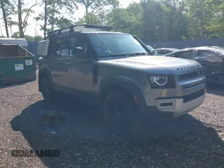 2023 Land Rover Defender S с VIN SALEJ7EXXP2205706, выставлен на аукционе IAAI как лот 42605757 с пробегом 7 538 миль миль и . История ставок и продаж доступна на DreamBid. Изображение 1.