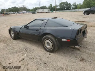 1987 Chevrolet Corvette with VIN 1G1YY2184H5127207, listed as a Copart auction lot 53497164 with 0 mi miles and Salvage Title. Bid and sale history available at carsss.com. Image 2.