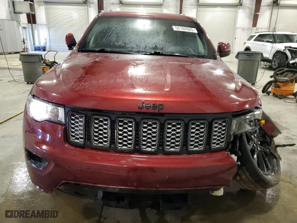 2021 Jeep Grand Cherokee Laredo X with VIN 1C4RJFAG4MC676572, listed as a Copart auction lot 52162605 with 112,437 mi miles and Salvage Title. Bid and sale history available at carsss.com. Image 5.