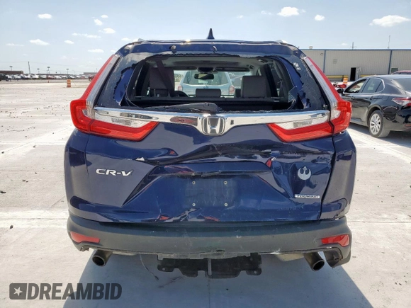 2018 Honda CR-V Touring with VIN 7FARW1H91JE026094, listed as a Copart auction lot 59942445 with 150,329 mi miles and Salvage title. Bid and sale history available at DreamBid. Image 6.