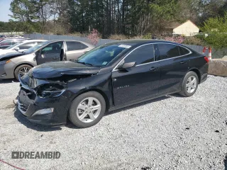 2022 Chevrolet Malibu LS with VIN 1G1ZB5ST2NF189463, listed as a Copart auction lot 49659835 with 44,484 mi miles and Salvage Title. Bid and sale history available at DreamBid. Image 1.