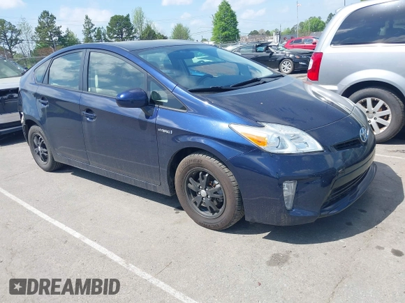 2015 Toyota Prius Four with VIN JTDKN3DU9F0470142, listed as a IAAI auction lot 41965341 with 51,807 mi miles. Bid and sale history available at carsss.com. Image 1.