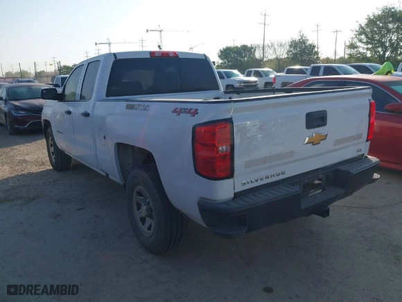 2019 Chevrolet Silverado 1500 LD Work Truck with VIN 2GCVKNEC0K1160970, listed as a IAAI auction lot 41838223 with 83,173 mi miles. Bid and sale history available at carsss.com. Image 3.
