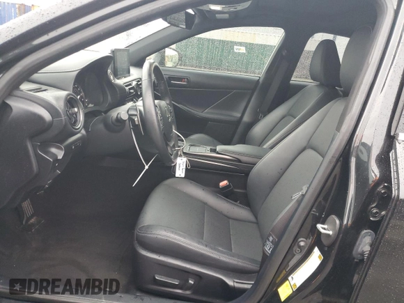 2023 Lexus IS 300 with VIN JTHCA1D26P5123020, listed as a Copart auction lot 51958175 with 30,539 mi miles and Salvage title. Bid and sale history available at DreamBid. Image 7.