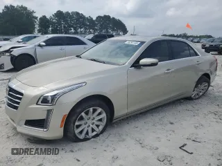 2015 Cadillac CTS Luxury RWD with VIN 1G6AR5SX8F0138687, listed as a Copart auction lot 59293105 with 83,244 mi miles and Salvage title. Bid and sale history available at DreamBid. Image 1.