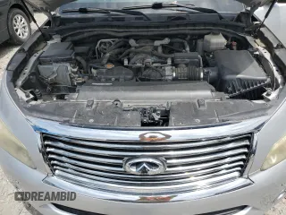 2011 Infiniti QX56 7-passenger with VIN JN8AZ2NF0B9501864, listed as a Copart auction lot 63815714 with 0 mi miles and Clean Title. Bid and sale history available at carsss.com. Image 12.