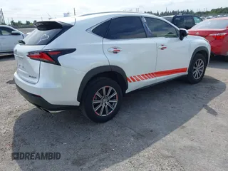 2015 Lexus NX 200t with VIN JTJYARBZ1F2018047, listed as a IAAI auction lot 41633876 with 154,396 mi miles. Bid and sale history available at carsss.com. Image 4.