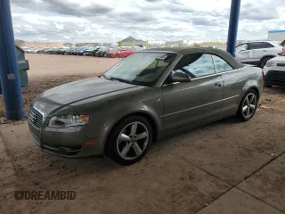2007 Audi A4 3.2L with VIN WAUDH48H67K020499, listed as a Copart auction lot 48523705 with 100,321 mi miles and Salvage title. Bid and sale history available at DreamBid. Image 1.