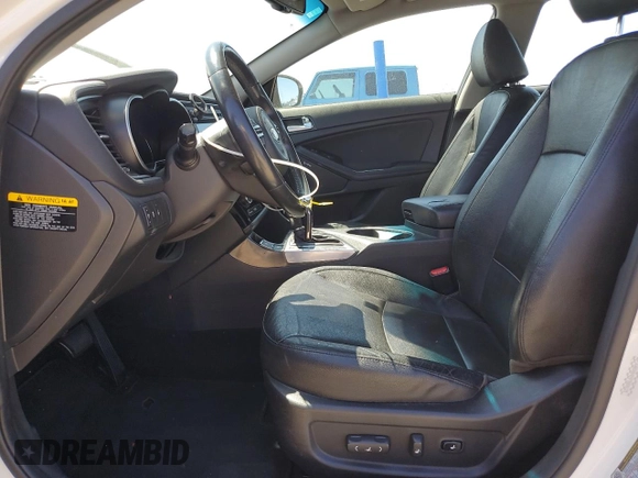 2015 Kia Optima Hybrid EX with VIN KNAGN4AD9F5080125, listed as a Copart auction lot 52400545 with 128,724 mi miles and Salvage Title. Bid and sale history available at carsss.com. Image 7.
