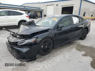 2025 Toyota Camry LE with VIN 4T1DAACK4SU027338, listed as a Copart auction lot 45603445 with 11,536 mi miles and Non Repairable. Bid and sale history available at carsss.com. Image 1.