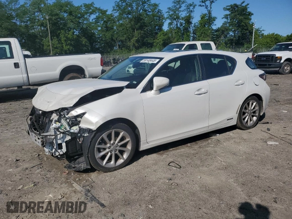 2011 Lexus CT 200h с VIN JTHKD5BH4B2005530, выставлен на аукционе Copart как лот 59148445 с пробегом 184 044 миль миль и Списание • Salvage title. История ставок и продаж доступна на DreamBid. Изображение 1.